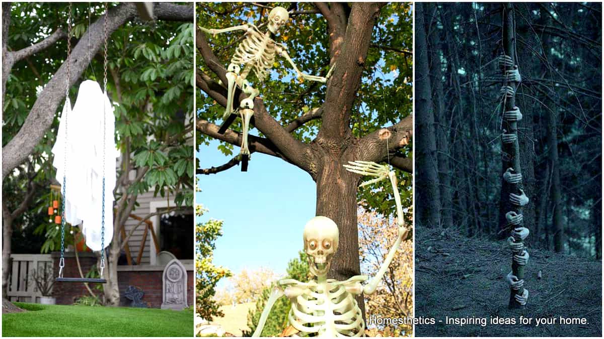 Ways to Decorate Trees for Halloween