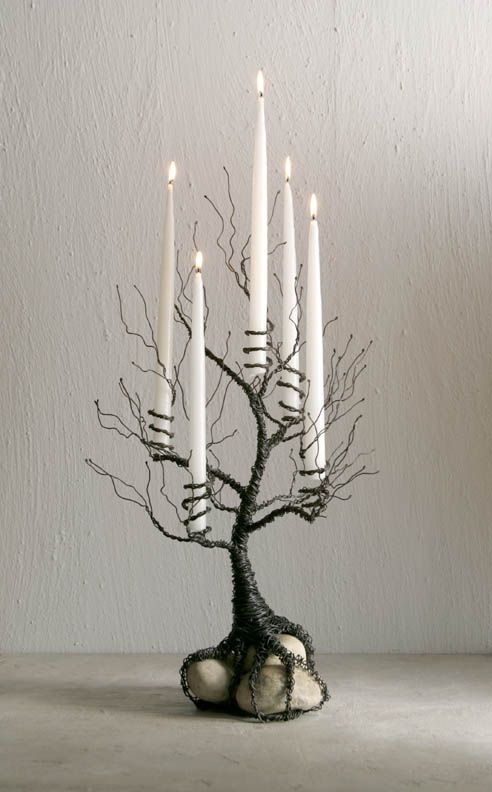 18. SCULPT A CANDLE HOLDER