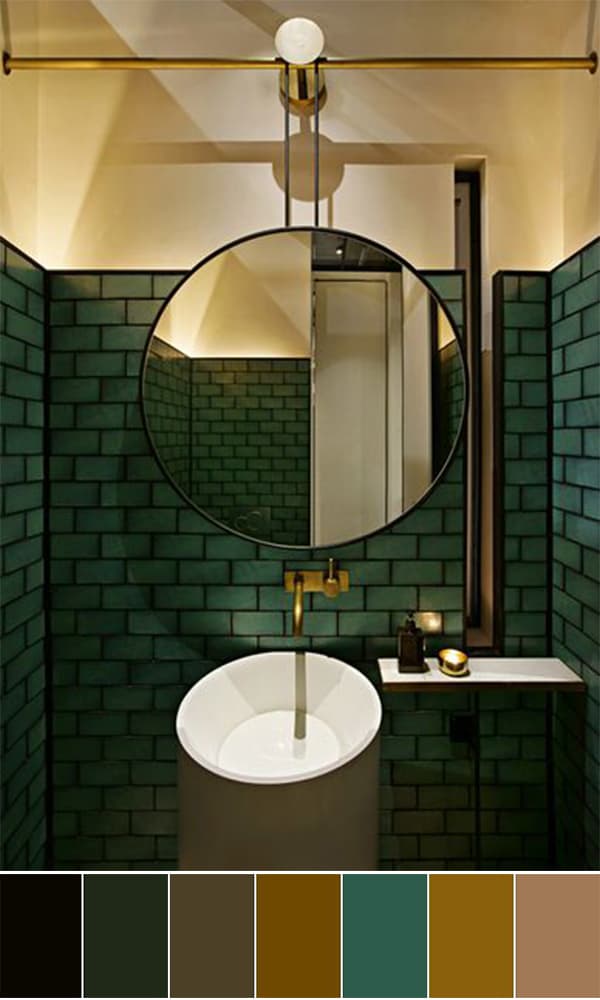 111 World's Best Bathroom Color Schemes For Your Home