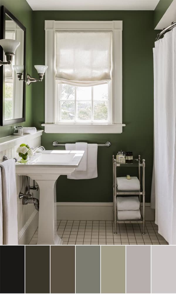 111 World's Best Bathroom Color Schemes For Your Home