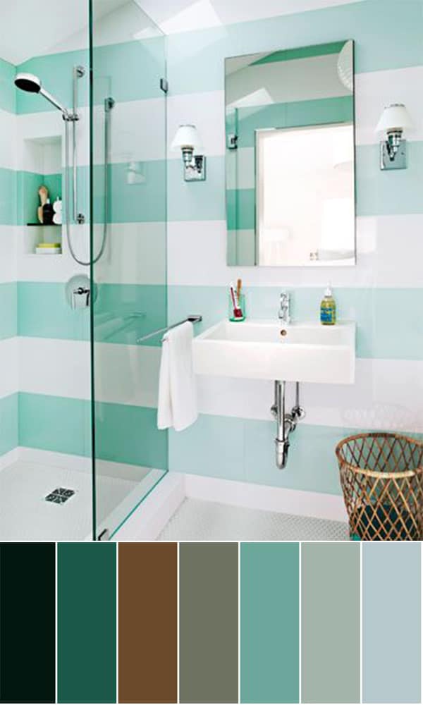 111 World's Best Bathroom Color Schemes For Your Home