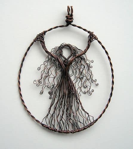 2. CRAFT A GORGEOUS EARTH GODDESS PENDANT