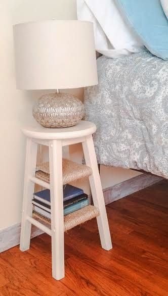 CUSTOMIZE A SMALL STOOL