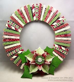 17. REDEFINE THE TRADITIONAL CHRISTMAS WREATH