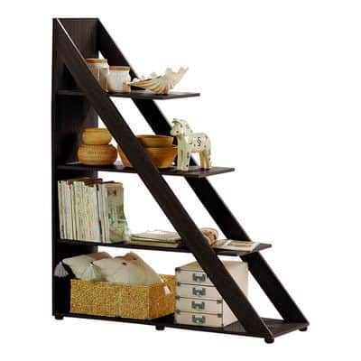 5. Under stair storage rack for convenience and style
