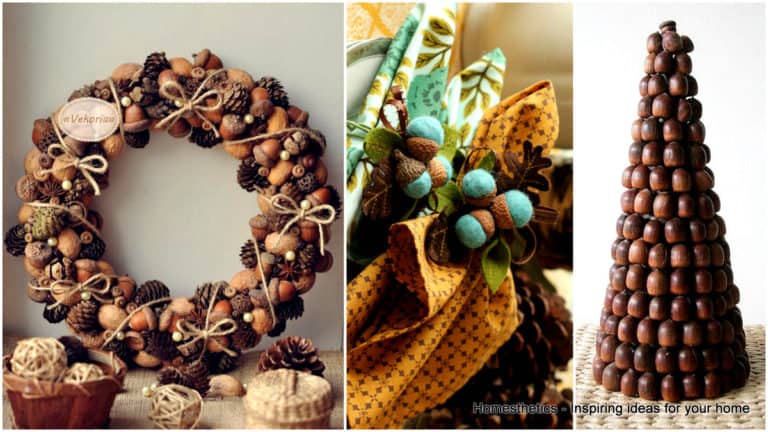 Incredibly Beautiful Acorn Crafts to Pursue