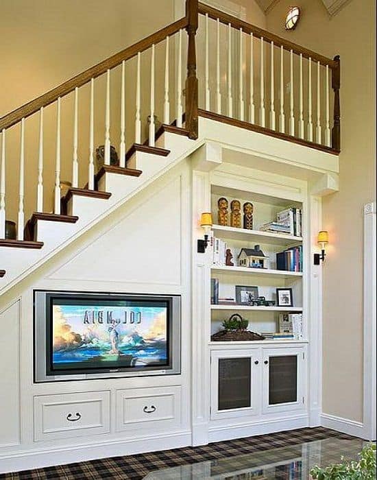 11. Multi-purpose and clever under stair storage