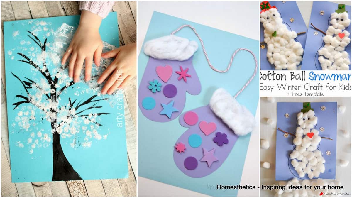 1 17 Boredom Buster Winter Crafts for Toddlers