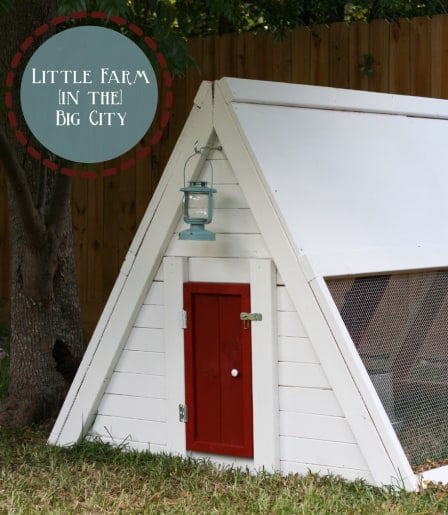 1. A-FRAME RED AND WHITE