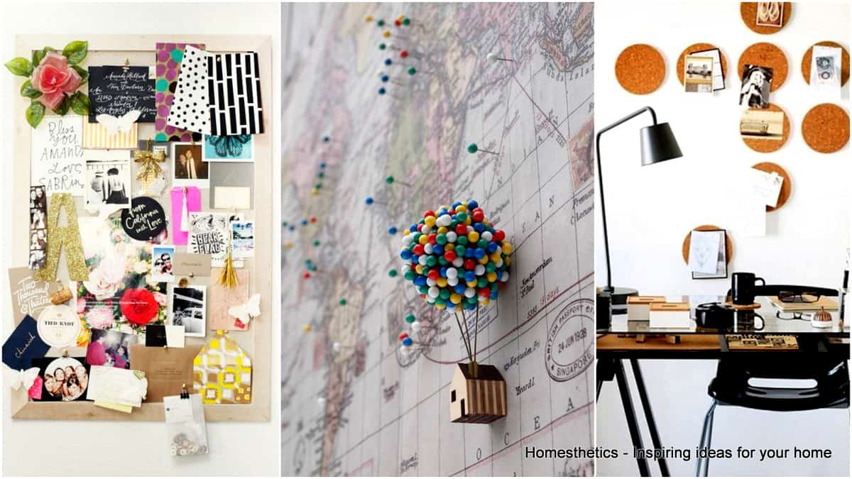 get nervous Perforate acceleration 19 Ingeniously Smart Cork Board Ideas For Your Home