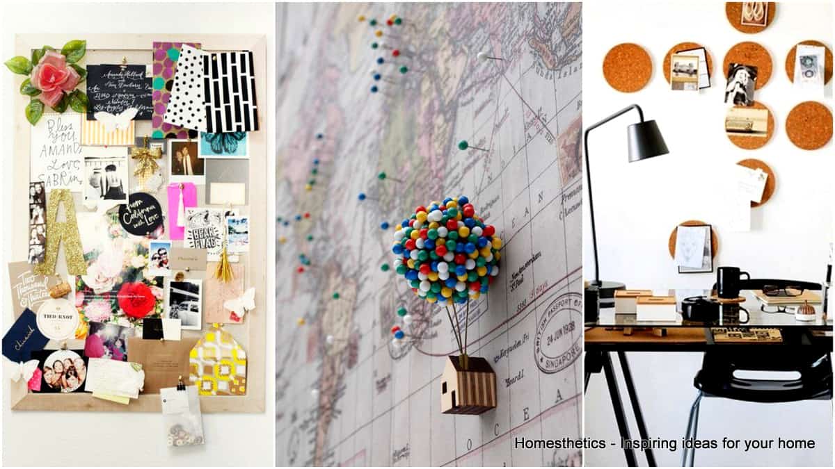 INGENIOUSLY SMART CORK BOARD IDEAS