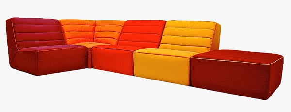 34. THE MODULAR DOMINO sofa