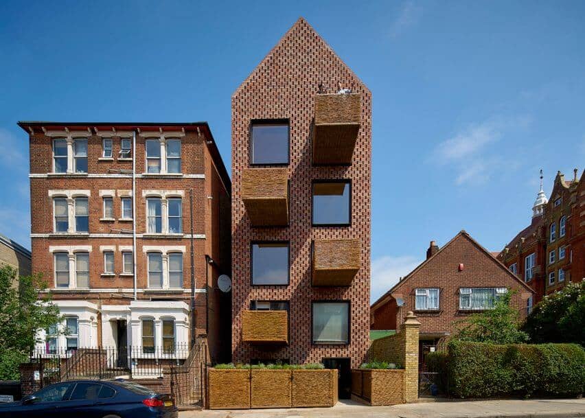 Cross Laminated Timber Wrapped in Brick by Amin Taha Architects 1
