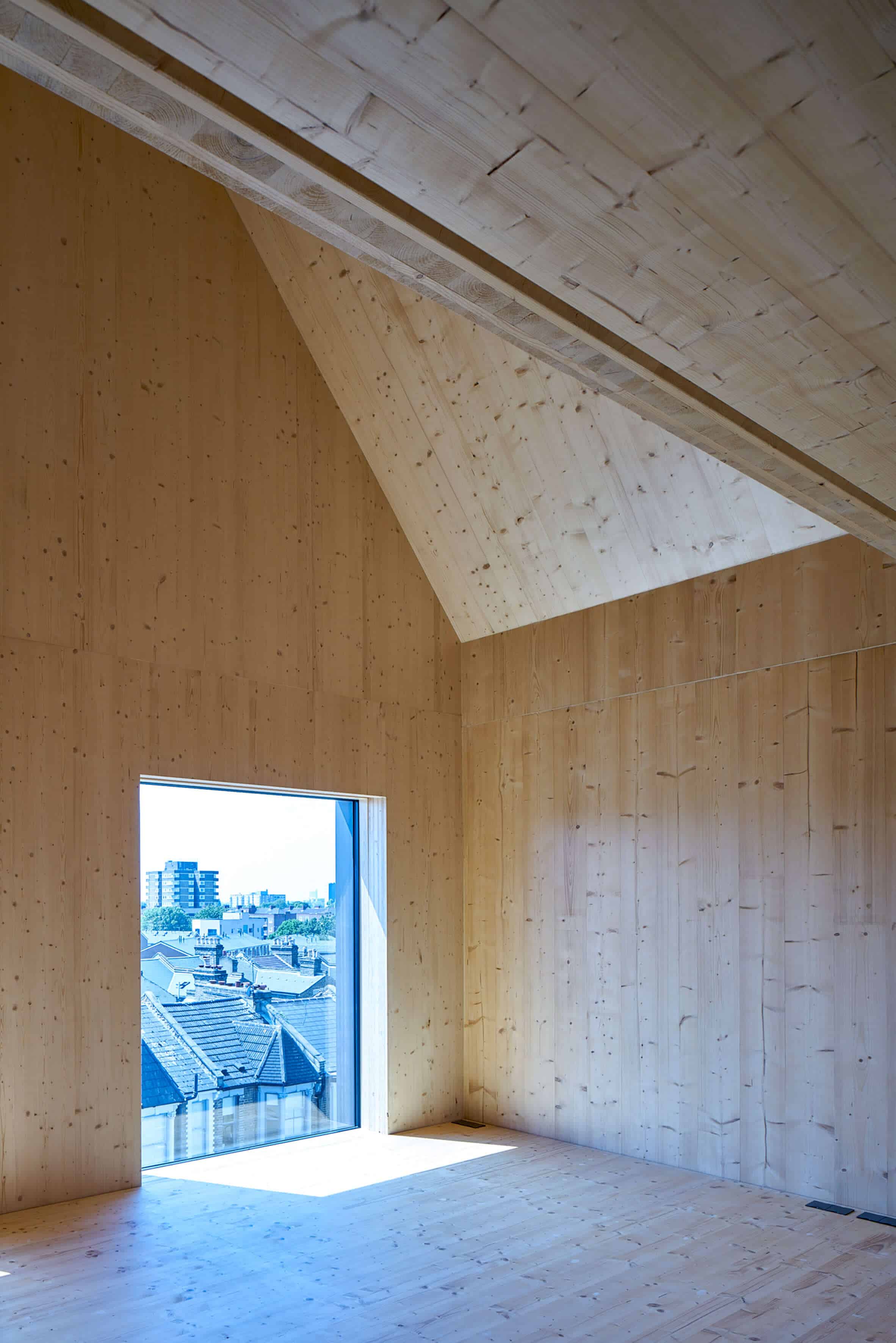 Cross Laminated Timber Wrapped in Brick by Amin Taha Architects 3