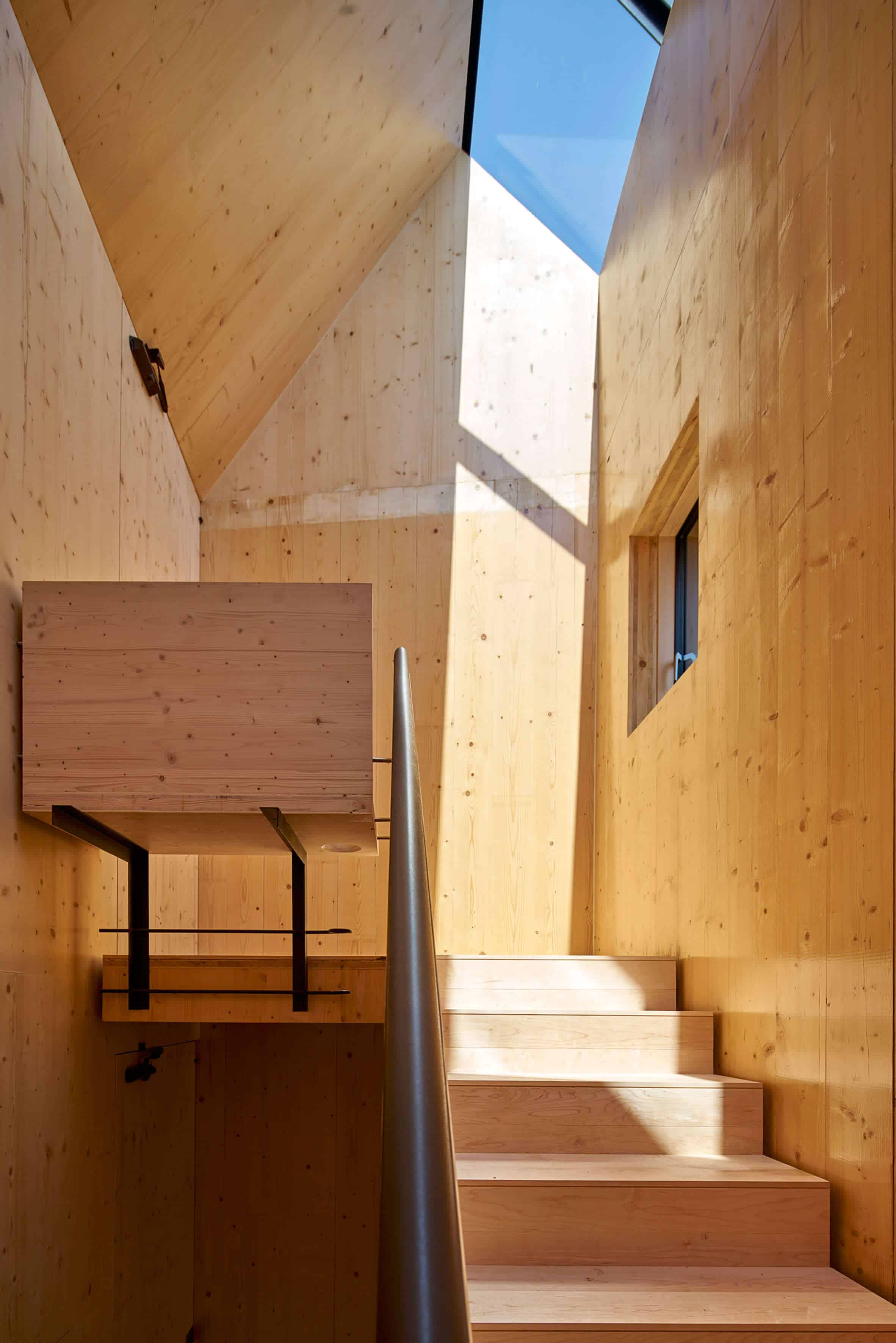 Cross Laminated Timber Wrapped in Brick by Amin Taha Architects 6