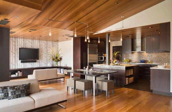 Pendant-lights-used-as-part-of-track-lighting-for-dining-area-and-the-kitchen
