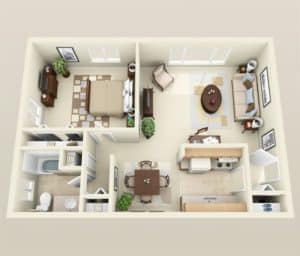 What Is The Difference Between Studio Apartment And One Bedroom?