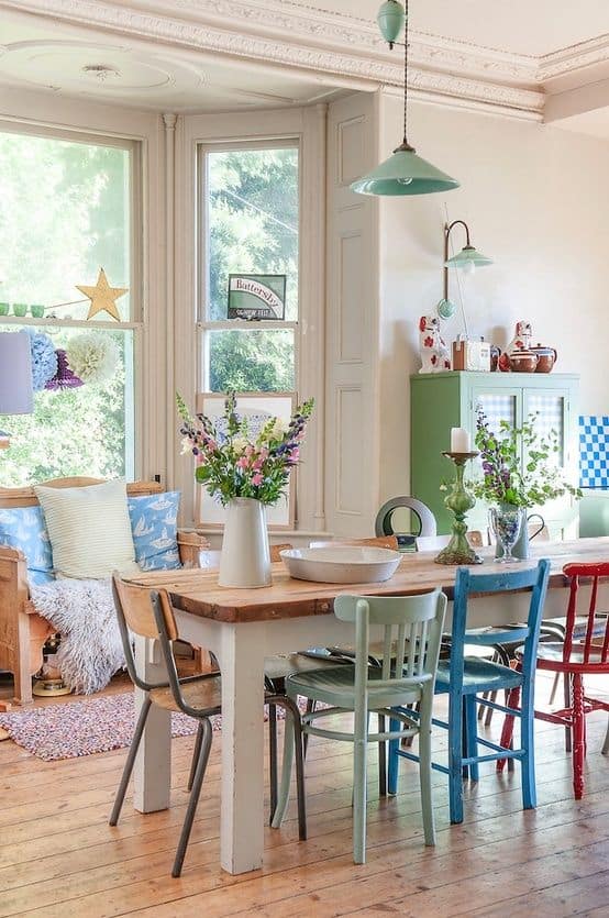 dinning chairs with 8. SHABBY CHIC COLOR PALLET 