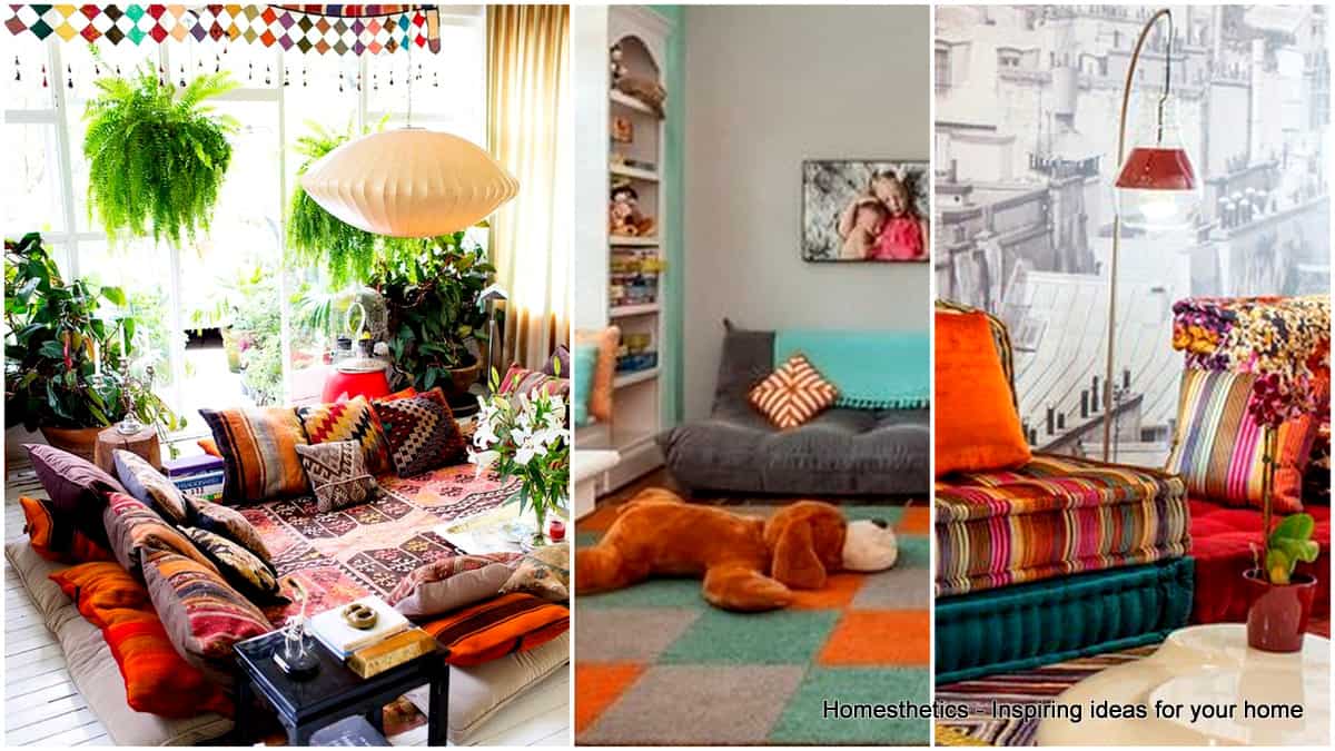 27 Splendidly Comfortable Floor Level Sofas to Enjoy