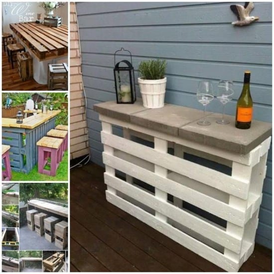 DIY Pallet Bar