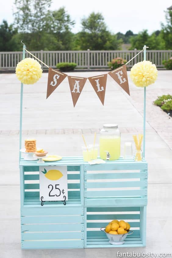 DIY lemonade stand Homesthetics 411