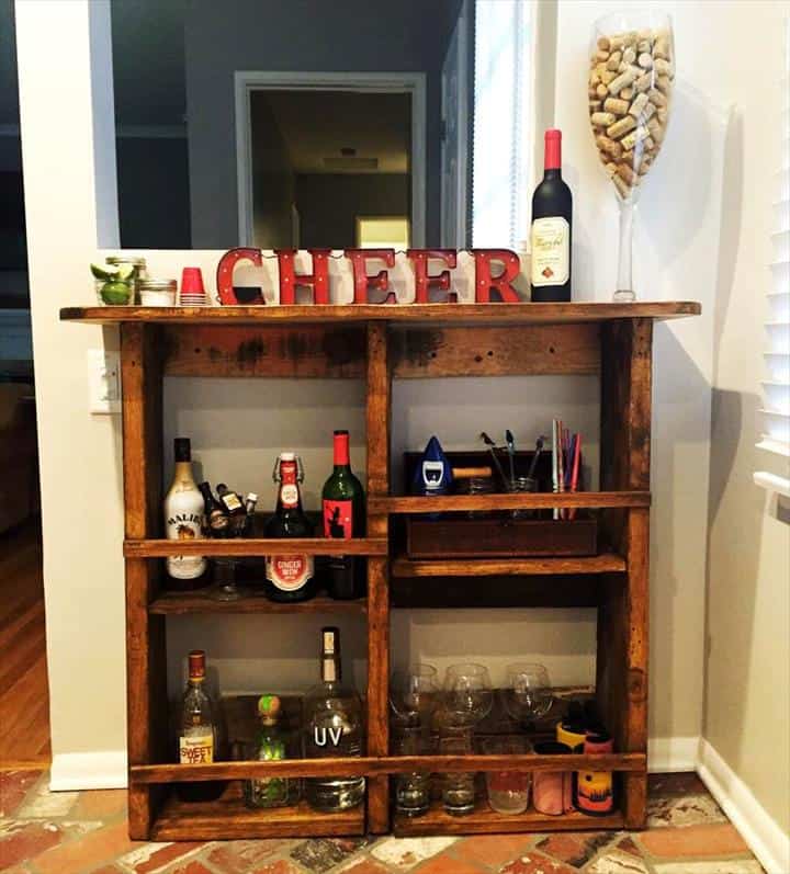 mini storage friendly pallet bar