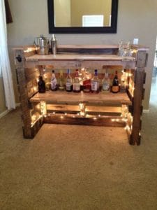 87 Epic Pallet Bar Ideas To Embrace For Your Event - Homesthetics