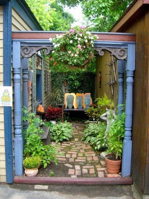34 Colorful Bohemian Garden Designs to Embrace 29
