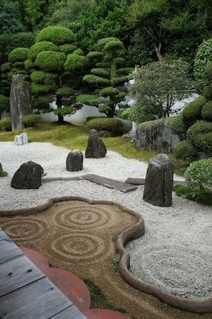 17. Zen garden organic interpretation