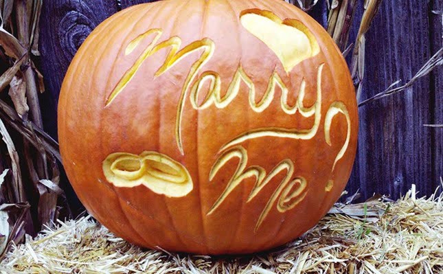 96. MARRY ME PUMPKIN CARVING 