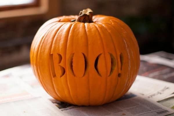 2 boo pumpkin