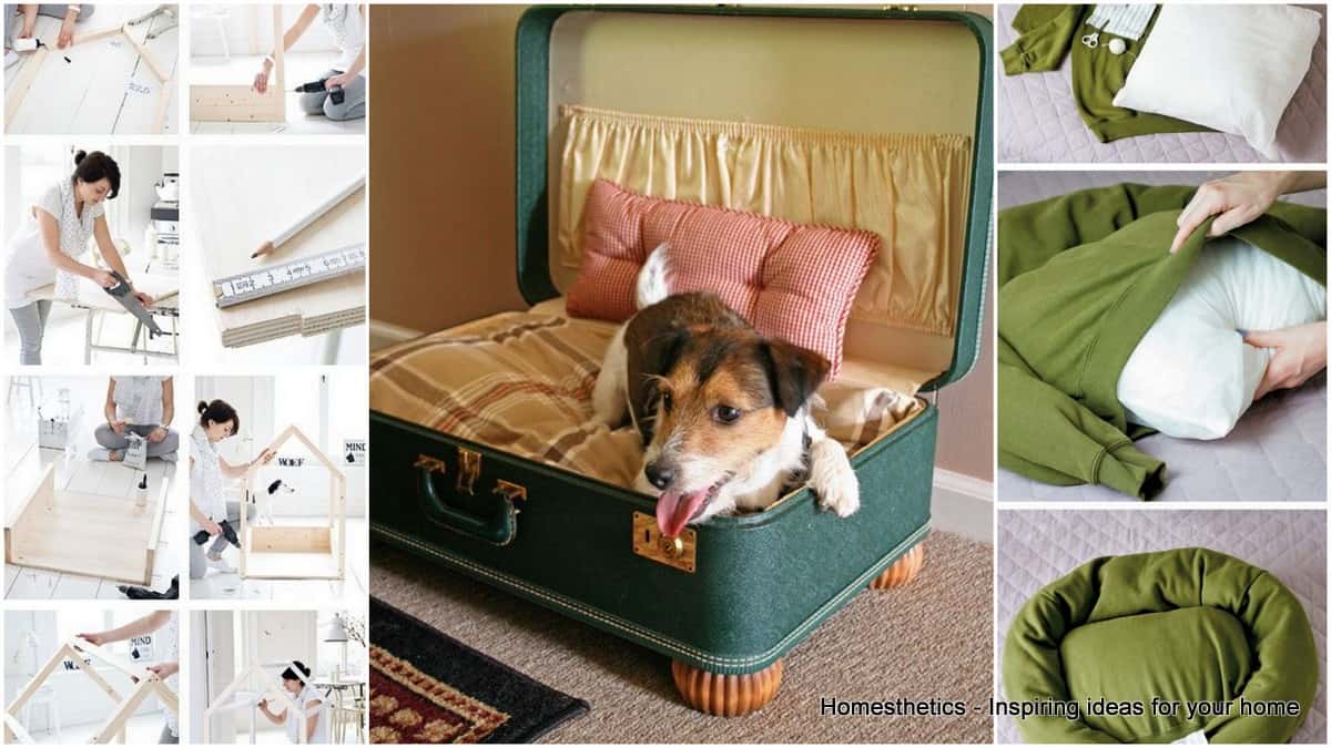 29 Epic DIY Dog Bed Ideas For Your Furry Friend