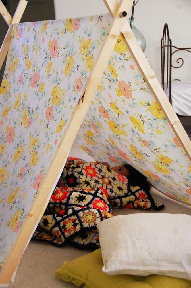 39 Swift and Insanely Fun DIY Tent for Kids