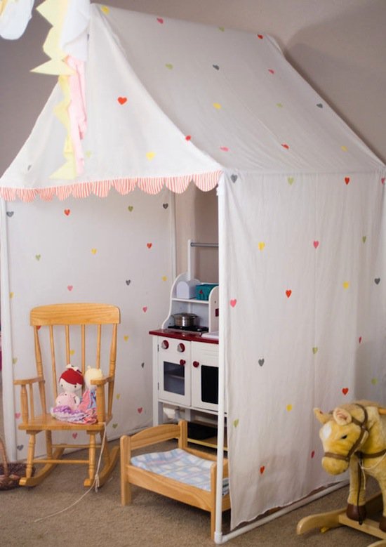 39 Swift and Insanely Fun DIY Tent for Kids 2