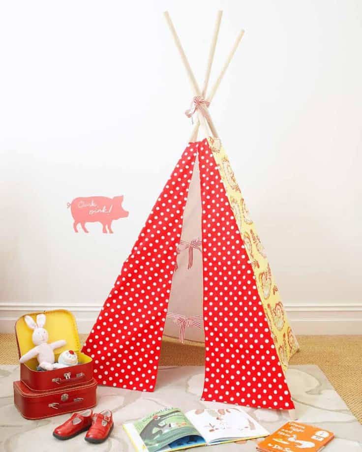 39 Swift and Insanely Fun DIY Tent for Kids 23