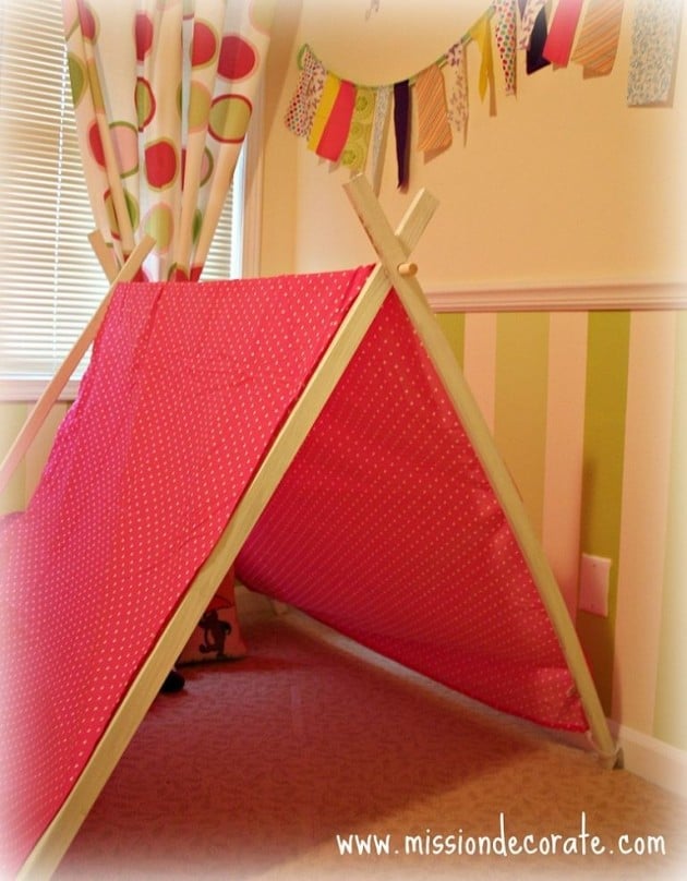 39 Swift and Insanely Fun DIY Tent for Kids