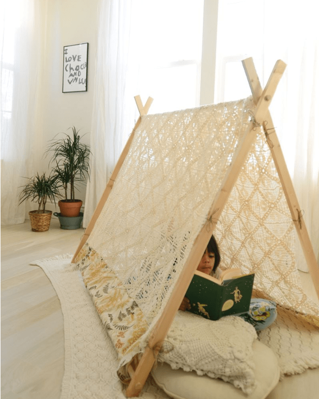 39 Swift and Insanely Fun DIY Tent for Kids 4
