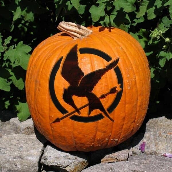 40 mockingjay pumpkin