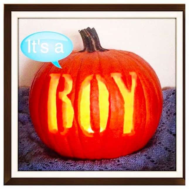 BabyAnnouncementPumpkin