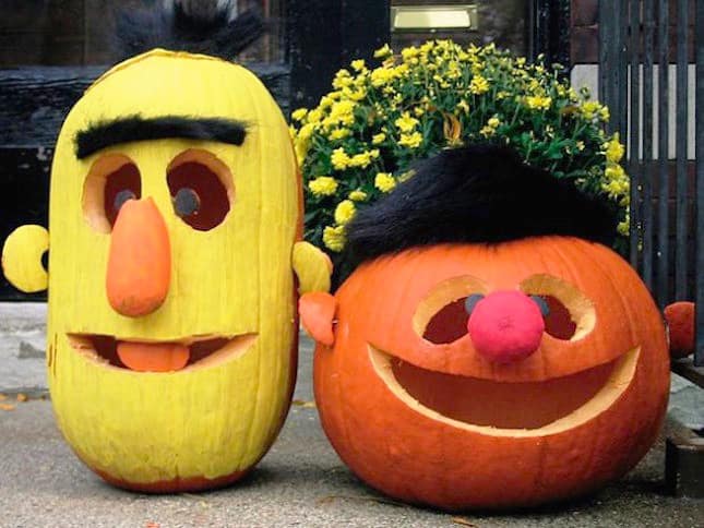 bert ernie pumpkins copy