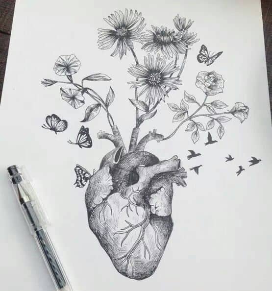 HEART NURTURING FLOWERS AND TREES