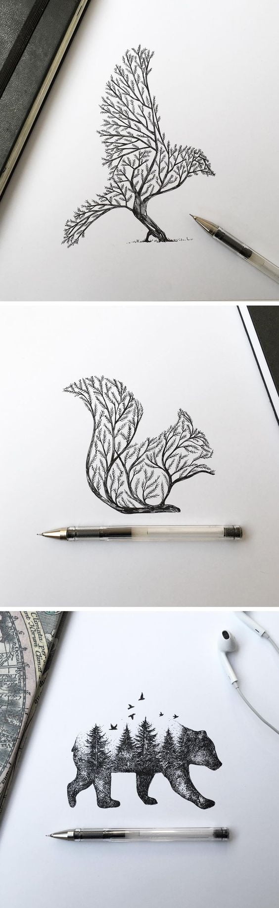 NATURE INSPIRED ANIMAL SHAPED TREES