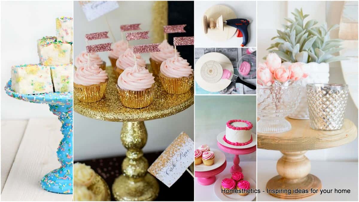 57 Insanely Beautiful DIY Cake Stand Designs to Realize