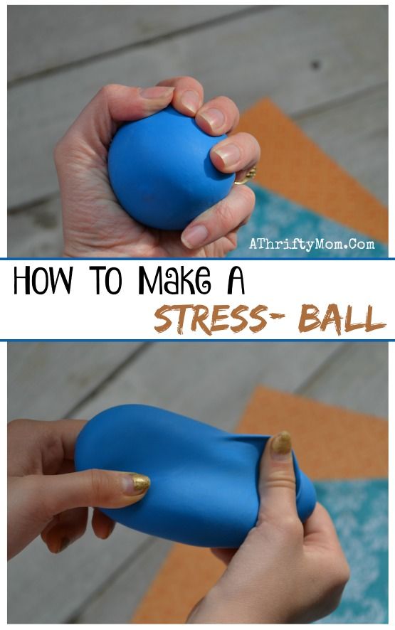 37. DIY STRESS BALL 