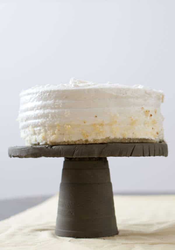 34. DIY CONCRETE CAKE STAND
