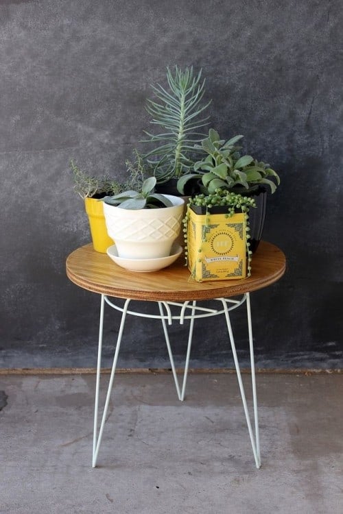 39. FROM A METAL PLANT STAND TO A NIFTY END TABLE