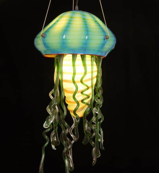 Eclectic jellyfish suspension lamp for home decoration