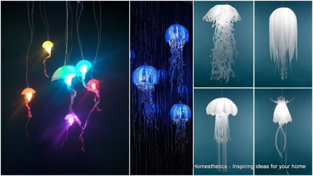 21 Intriguingly Captivating Jellyfish Pendant Light Ideas