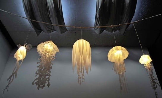 Jellyfish pendant lighting ideas for home