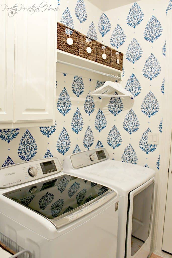 Pretty Practical Home laundry12